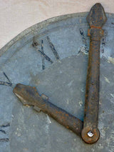 Large antique French clock face 35½"