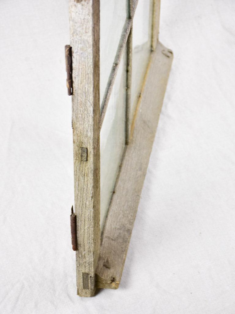 Salvaged 18th Century Louis XVI window - 6 panes 37" x 24¾"