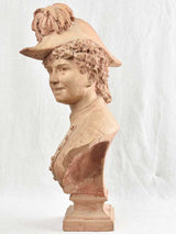 Original Feathered Hat Equestrian Sculpture