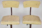 Pair of vintage adjustable stools from a Swiss art college (4 pairs available)
