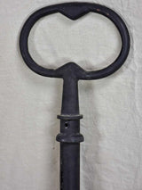 Huge antique French key - locksmith's shop sign