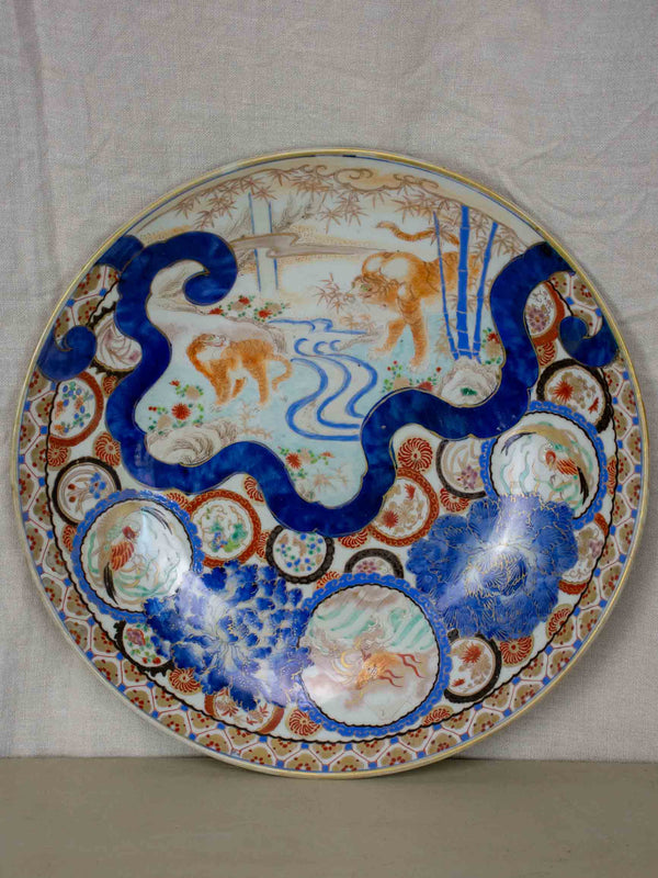 Large antique Japanese bowl