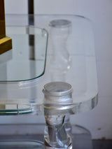 Perspex side tables and coffee table - Romeo Claude Dalle