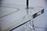 Perspex side tables and coffee table - Romeo Claude Dalle