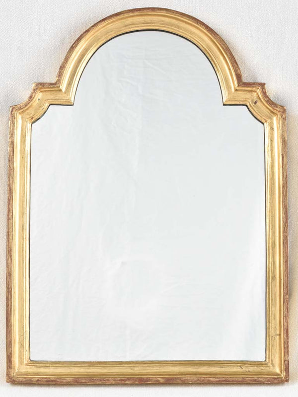 Exquisite Petite Louis XIV Gilded Mirror
