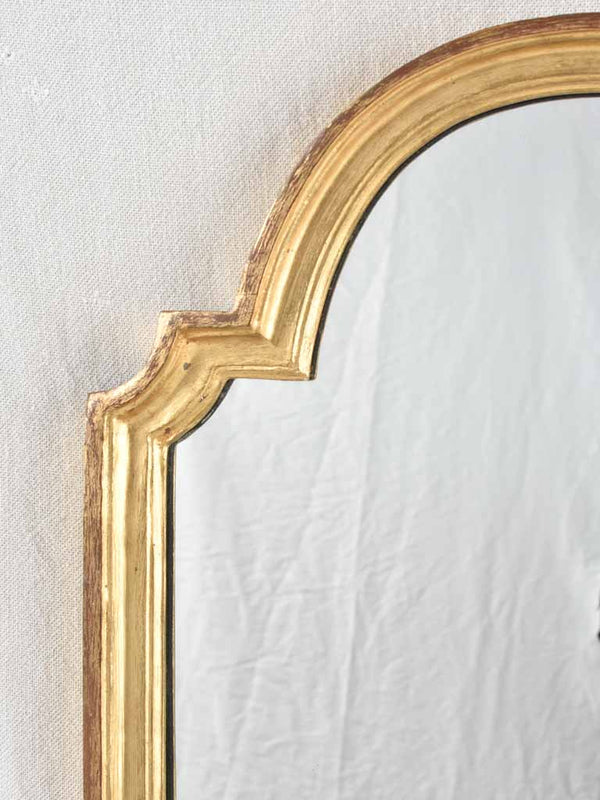 Early 20th century gilded vintage mirror