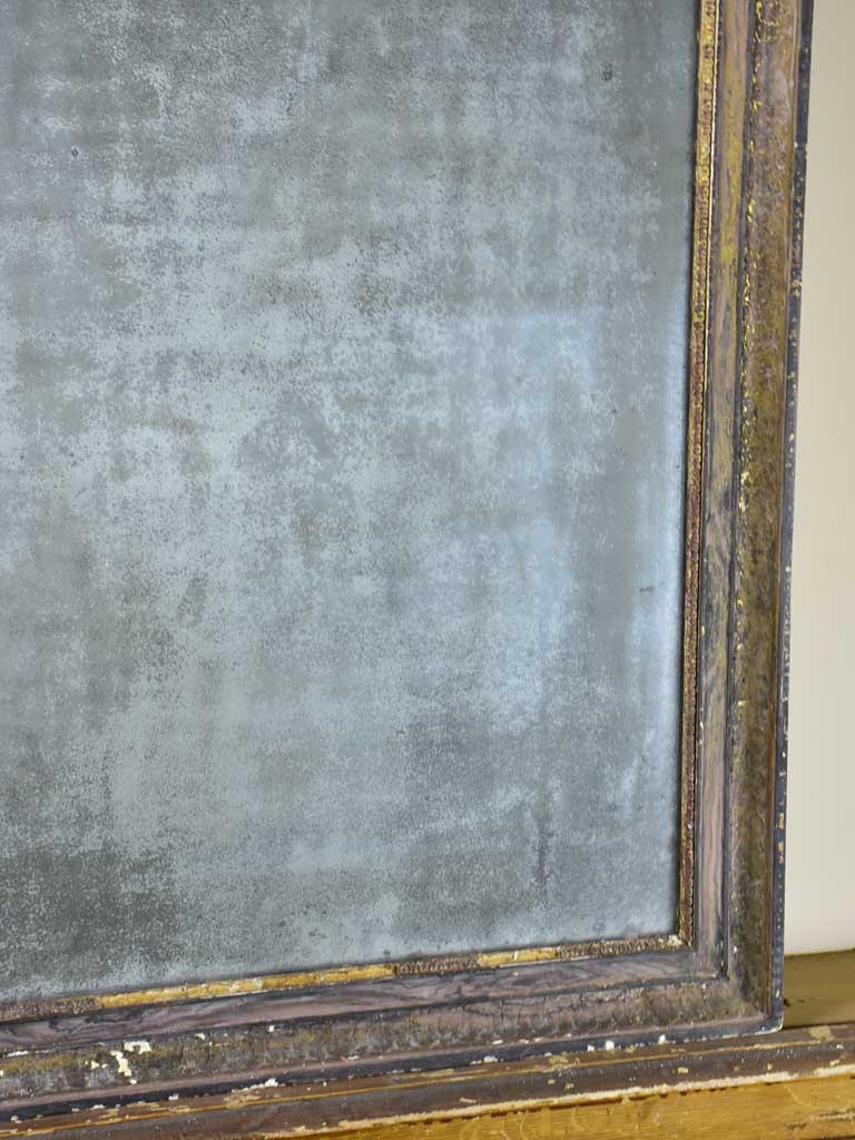 Antique French Empire mirror with heavily aged glass 32" x 43¾"