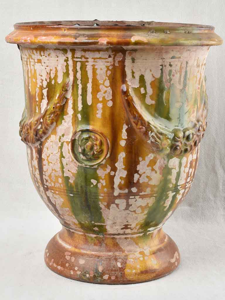 Elegant antique Anduze terracotta urn