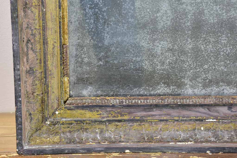 Antique French Empire mirror with heavily aged glass 32" x 43¾"