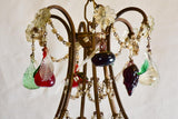 Maison Bagues style fruit chandelier 17¼"