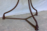 Early 20th Century French bistro table with mosaic monogram