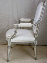 Pair of antique French Louis XVI armchairs