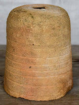 Antique  French terracotta beehive
