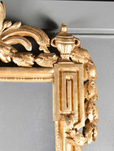 Classic oak-leaf decorated Louis XVI mirror