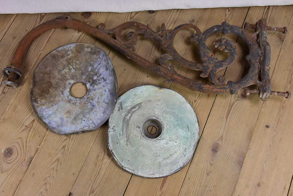 Rustic 19th Century Street Wall Light