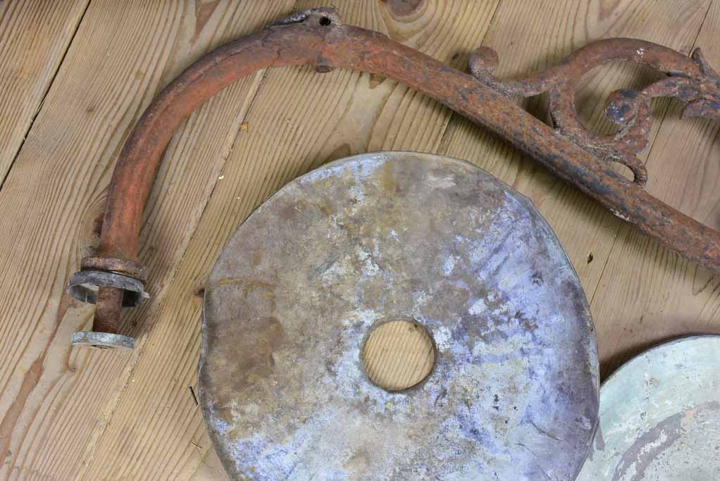 Weathered Paris Street Light Fixture