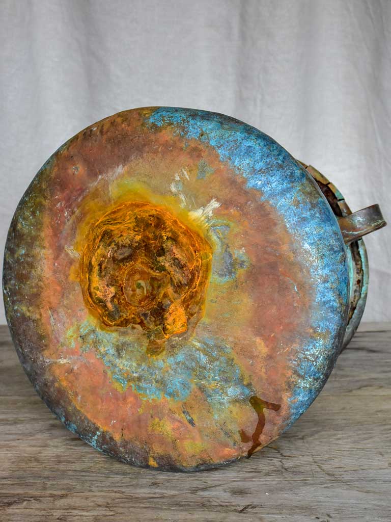 19th Century copper cauldron