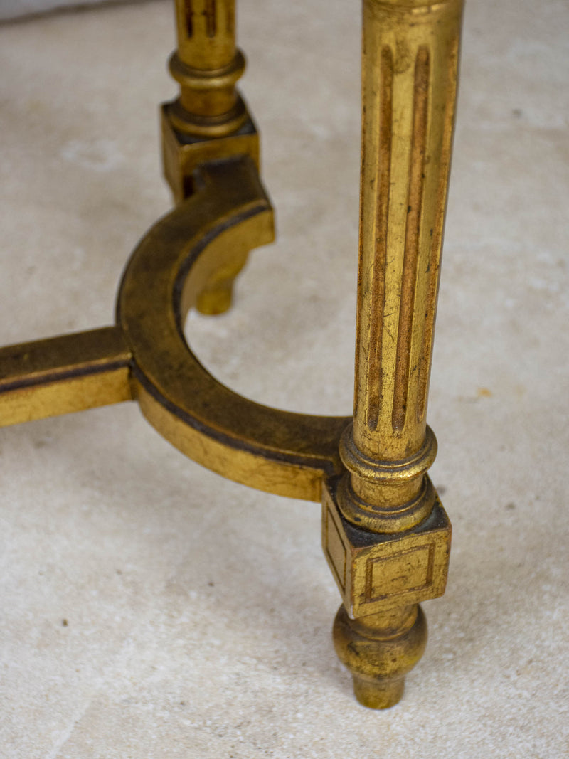 Late 19th Century Louis XVI cane bench