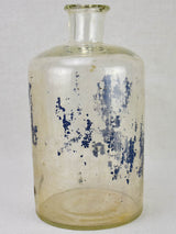 Large 19th century French flask from a pharmacy 12½"