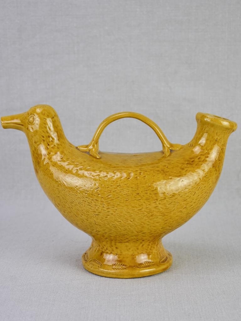 Pheasant-shaped water pitcher - Pichon Uzes