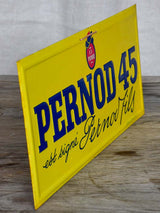Vintage French enamel Pernod plaques