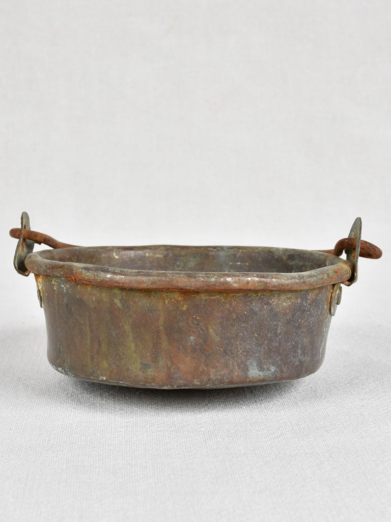 Small copper pot - late 19th century 6¼"