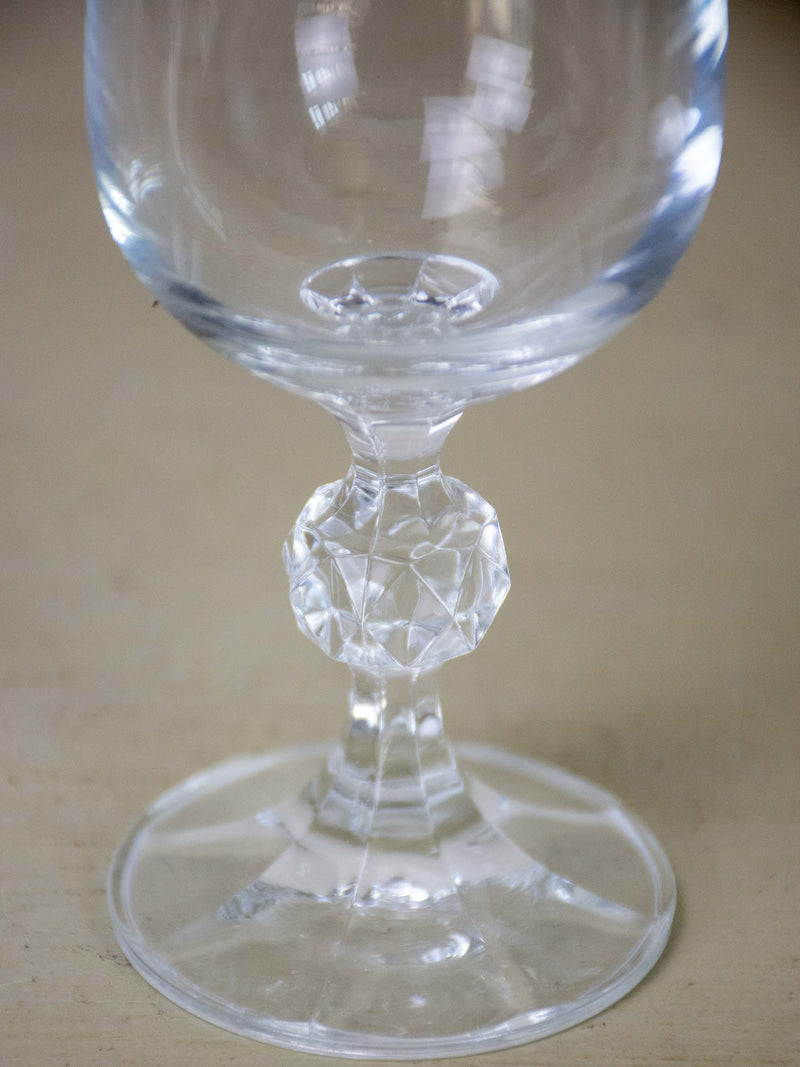 Chip-free durable crystal wine glasses