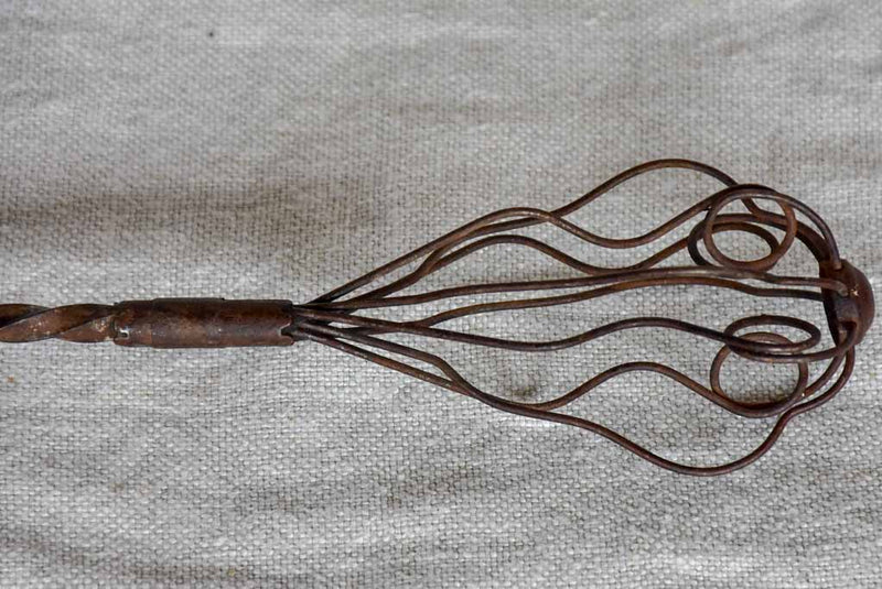 Antique French egg beater