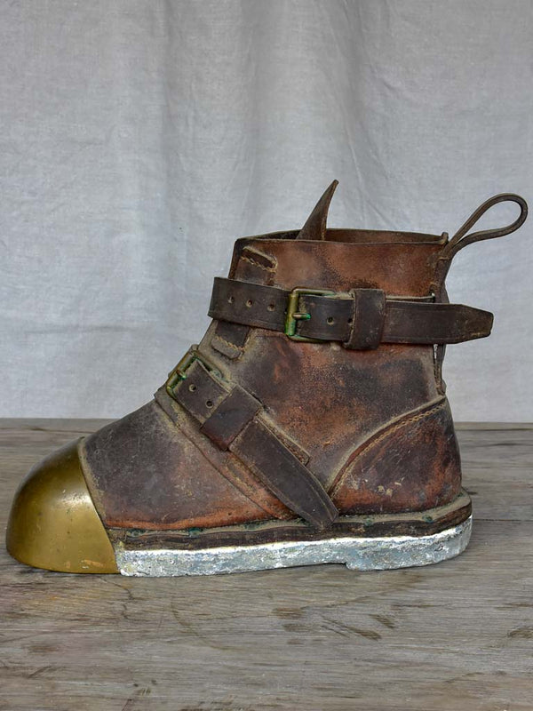 Early 20th Century French diving boot
