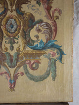 18th Century floral painting from a theater 19¼'' x 32”
