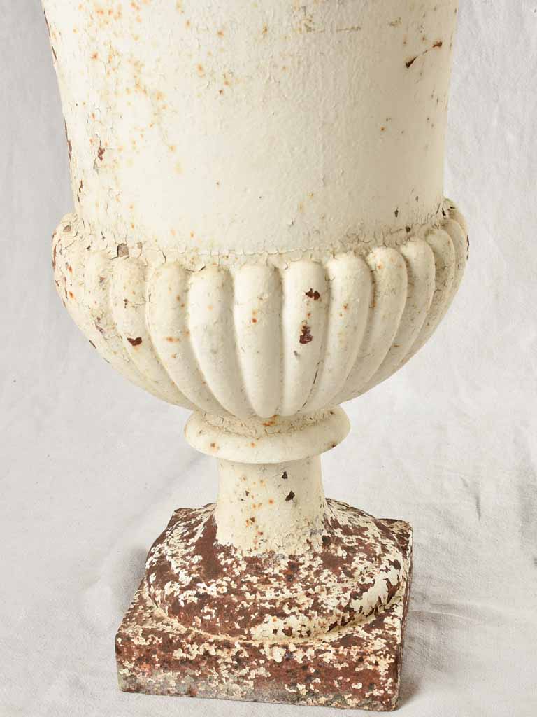 Vintage White Medici Decorative Vases