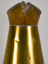 Late nineteenth-century brass pitcher