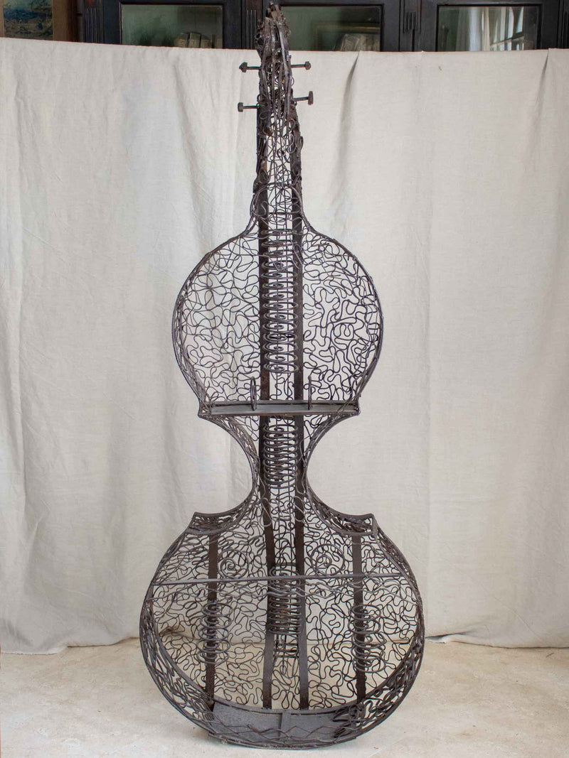 Unique Iron-crafted Musical Artwork