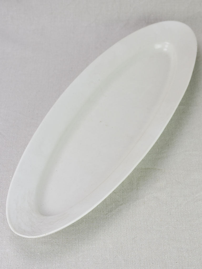 Napoleon III porcelain fish platter 23¼"