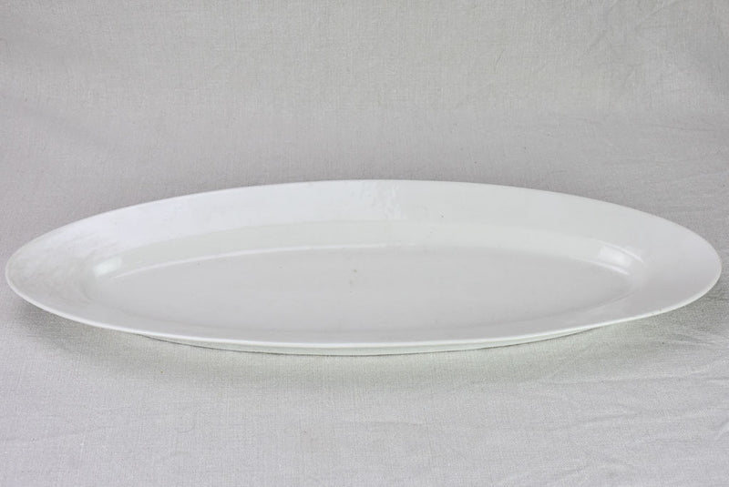 Napoleon III porcelain fish platter 23¼"