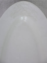Napoleon III porcelain fish platter 23¼"