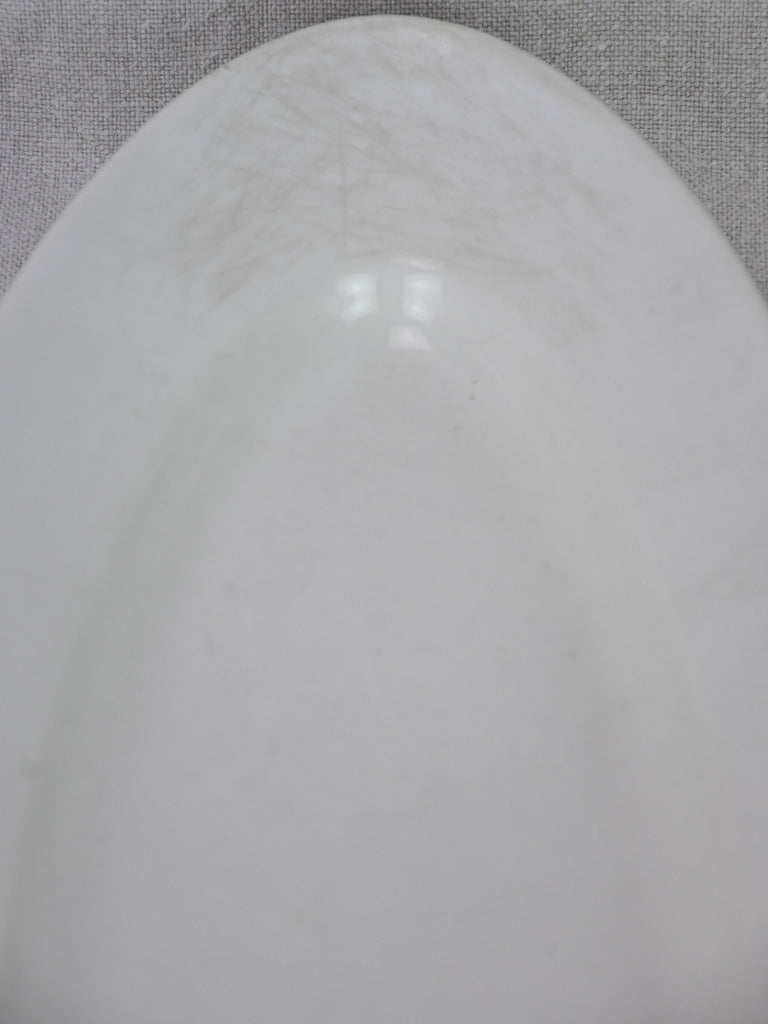 Napoleon III porcelain fish platter 23¼"