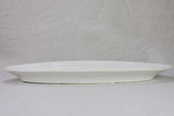 Napoleon III porcelain fish platter 23¼"