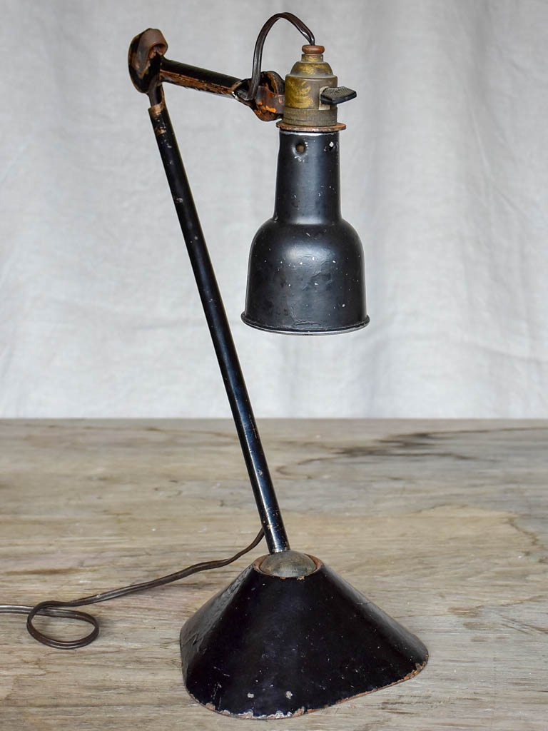 Gras #205 lamp with oculist lampshade