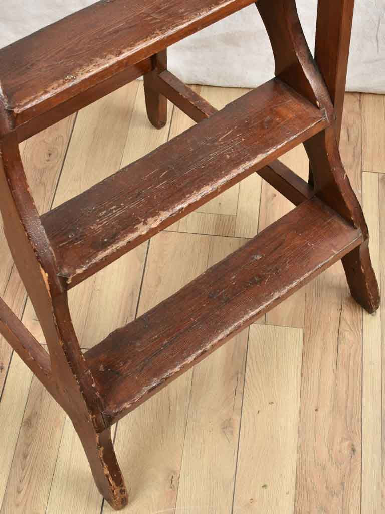 19th century French Library ladder