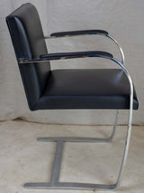 Rare 1988 Knoll Leather Armchairs