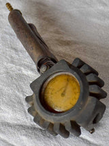 1940's French Michelin tire pressure gauge and inflator