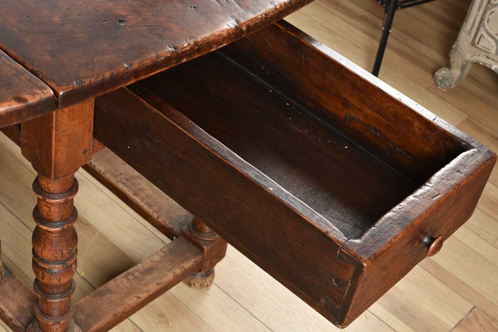 Traditional French Walnut Dinner Table
