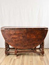 Historic French Walnut Table With Drawer