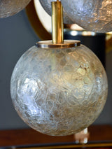Vintage Italian chandelier with seven glass balls