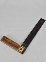 Early twentieth-century woodworking square