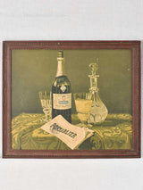 Absinthe advertisement Pontarlier 1900s - 12½" x 14½"
