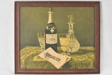 Absinthe advertisement Pontarlier 1900s - 12½" x 14½"