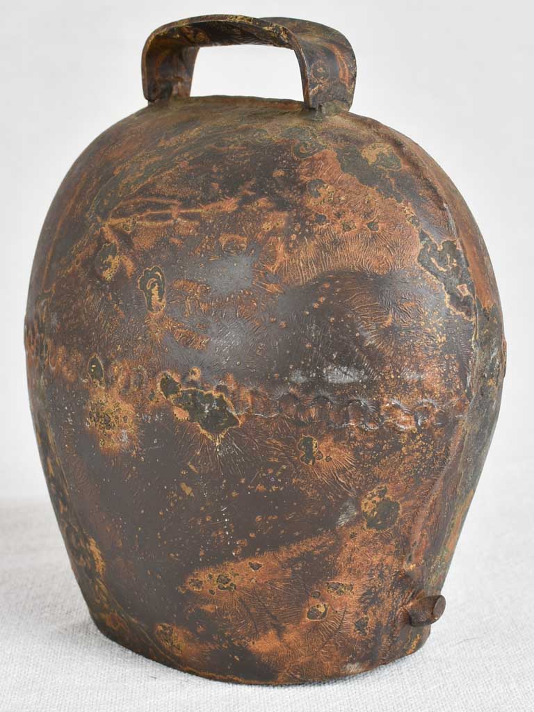 Rustic late nineteenth-century French cowbell