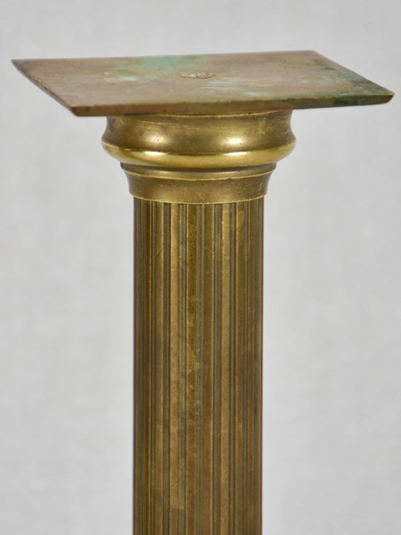 Vintage Artistic brass boutique pedestals